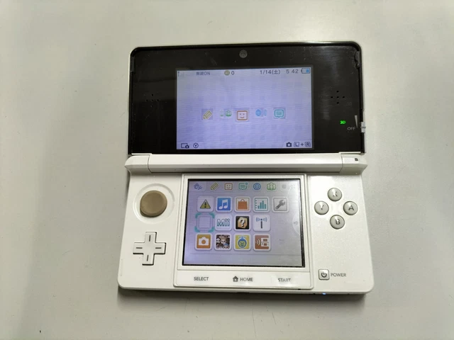 L9070 Nintendo 3DS console White Japan fx