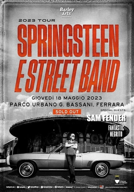 Biglietti Concerto Bruce Springsteen Ferrara