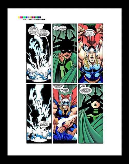 Andy Kubert Thor #29 Rare Production Art Pg 9