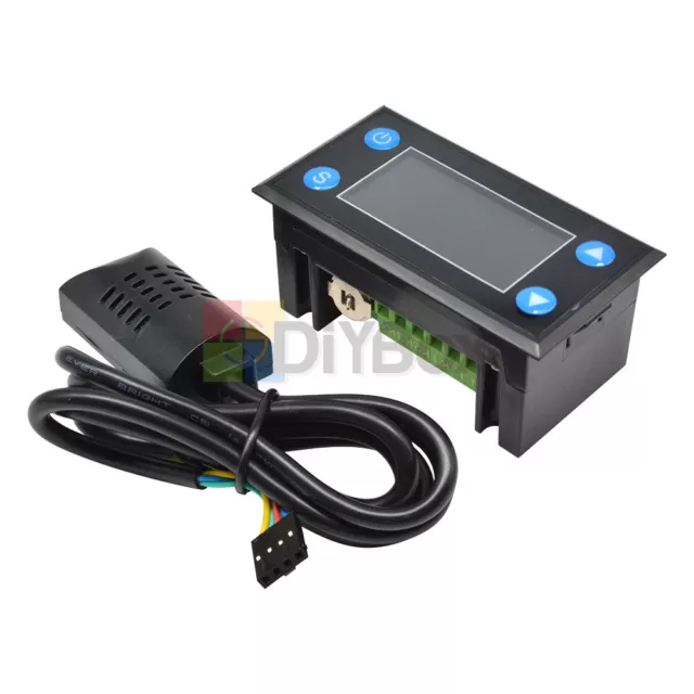 AC110-220V Intelligent Digital LCD Temperature Humidity Controller SHT20 Sensor