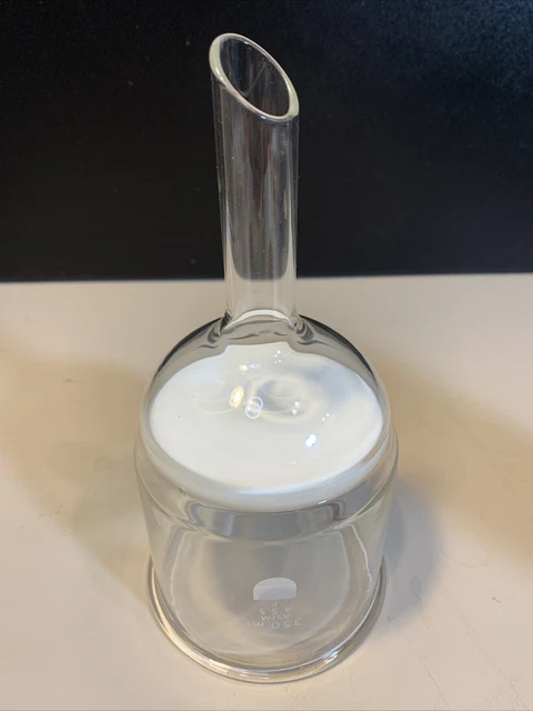 Pyrex Glass Funnel 36060 4-5.5 350 Ml Fritted Filter Buchner Funnel