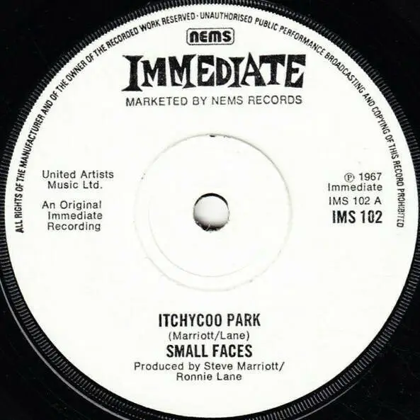 Small Faces - Itchycoo Park (Vinyl)