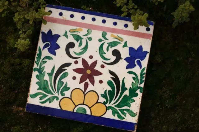 XIX Century Original rare Portuguese hand painted tiles
