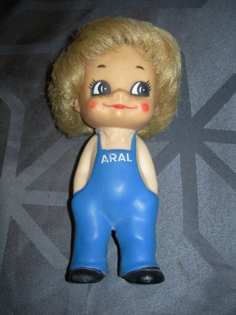 Aral Puppe - Aralinchen - Werbefigur 60er Jahre - rar Mädchen/Junge  - Vintage