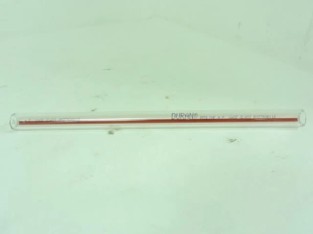 192886 New-No Box; Duran 827030116 Redline Gage Glass; 5/8"OD; 10"L