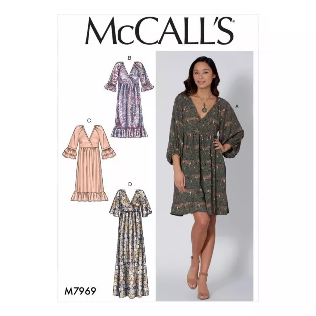 McCalls Sewing Pattern 7969 ZZ (LRG-XLG-XXL)