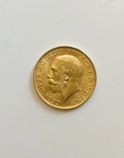 UK 1/2 Sovereign 1926 George * 7.98 Grams - 917 Gold * VZ