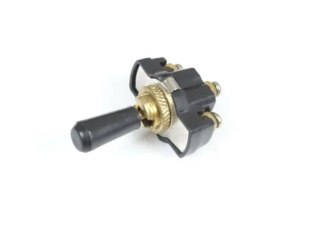 BLACK ON/OFF TOGGLE Switch SPDT Car Dash Light 12v 5 amp Heavy Duty $13 ...