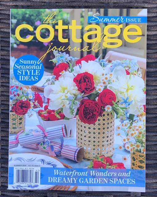 THE COTTAGE JOURNAL Magazine SUMMER 2024 flea market decor living style