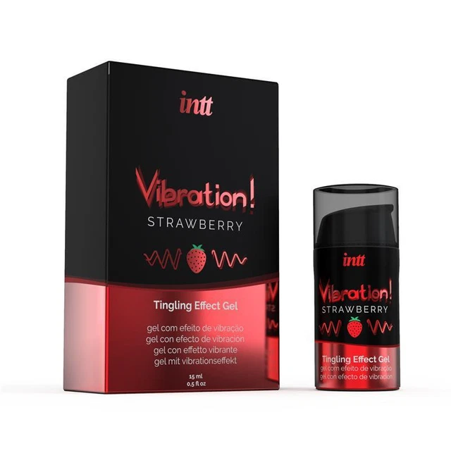 Vibrador Liquido Efecto Calor Aroma Fresa 15 ml (COD. LV-5600304015325)