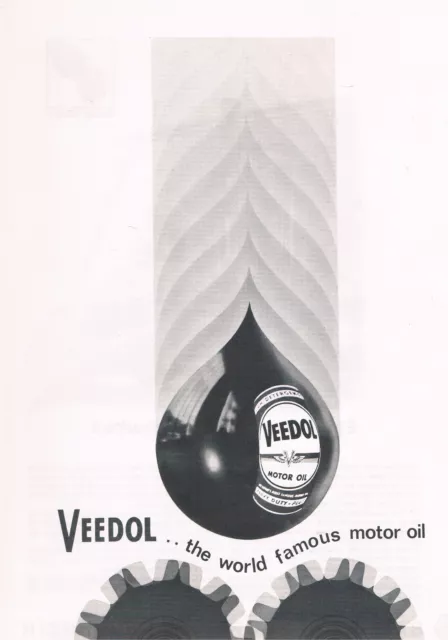Veedol Werbeanzeige Werbung Veedol #3 ÜG B-2