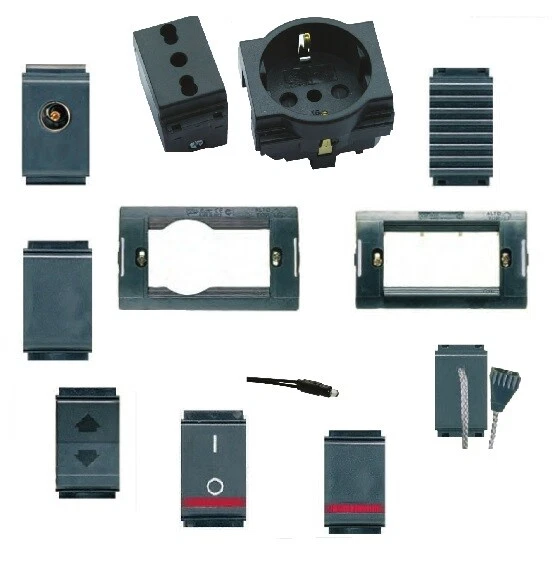 Compatibile "Bticino Living Classic" Supporto 3 Posti - Foto 9