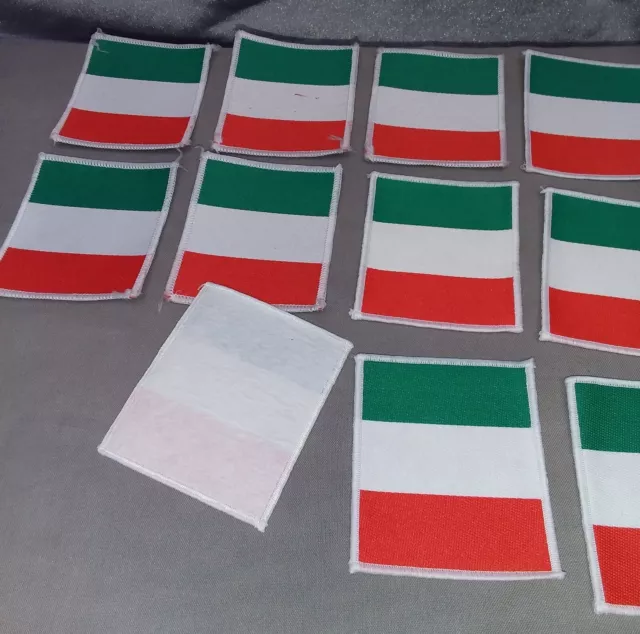 Italien Aufnäher 17 Stück, Italien Flagge Aufkleber   Y 436 3