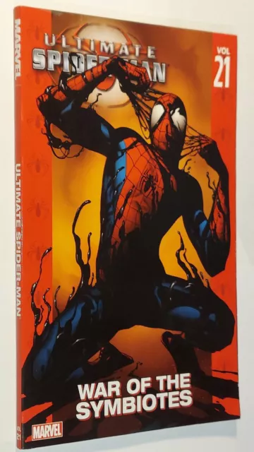 ULTIMATE SPIDER-MAN VOLUME 21: WAR SYMBIOTES  (Marvel 2009 TPB SC GN TP ~ VENOM)