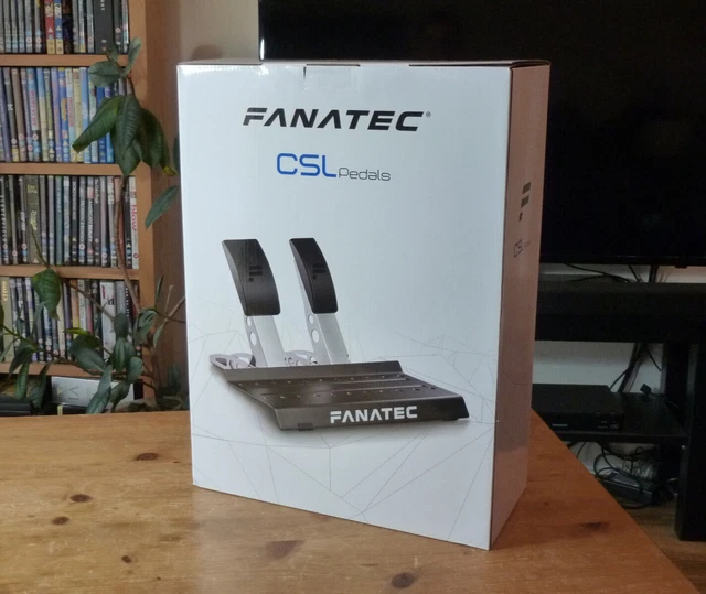 FANATEC CSL PEDALS Sim Racing Pedal Set PC Xbox PS4 PS5 Brand New