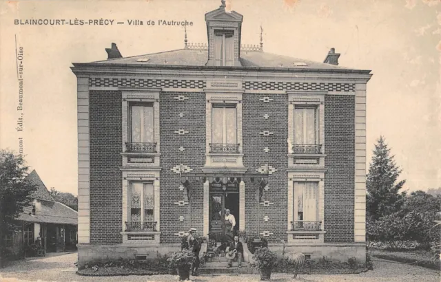 Cpa 60 Blaincourt Les Precy / Villa De L'autruche