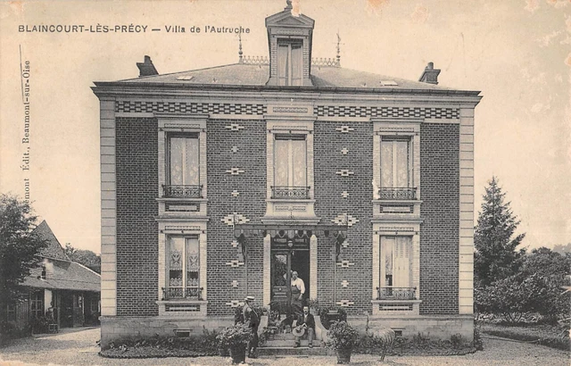Cpa 60 Blaincourt Les Precy / Villa De L'autruche