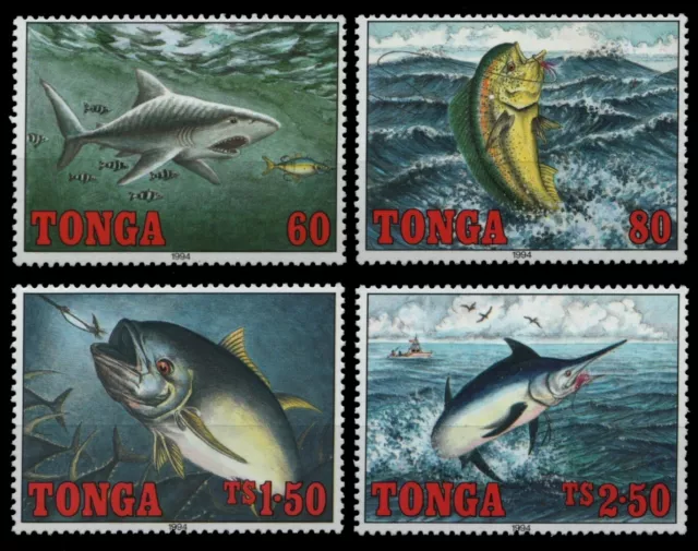 Tonga 1994 - Mi-Nr. 1317-1320 ** - MNH - Fische / Fish