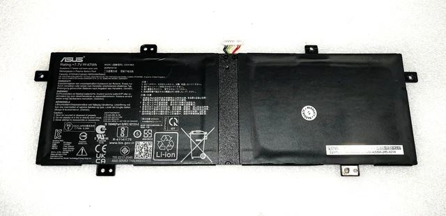 Batteria Sostitutiva 7.7V 47Wh Per ASUS ZenBook 14 – C21N1833, 6150mAh, Li-ion
