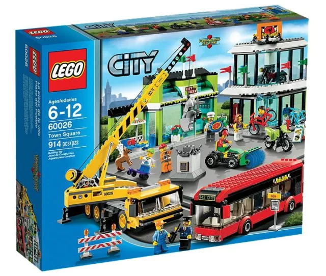 LEGO® CITY 60026 centro città nuovo IMBALLO ORIGINALE_Town Square