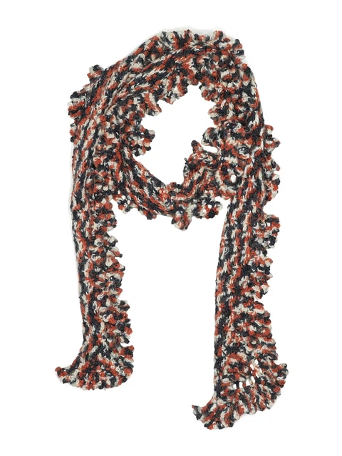Unbranded Women Orange Scarf One Size