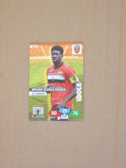 ECUELE MANGA  FC LORIENT  IDOLE  Trading card carte ADRENALYN PANINI 2013-2014