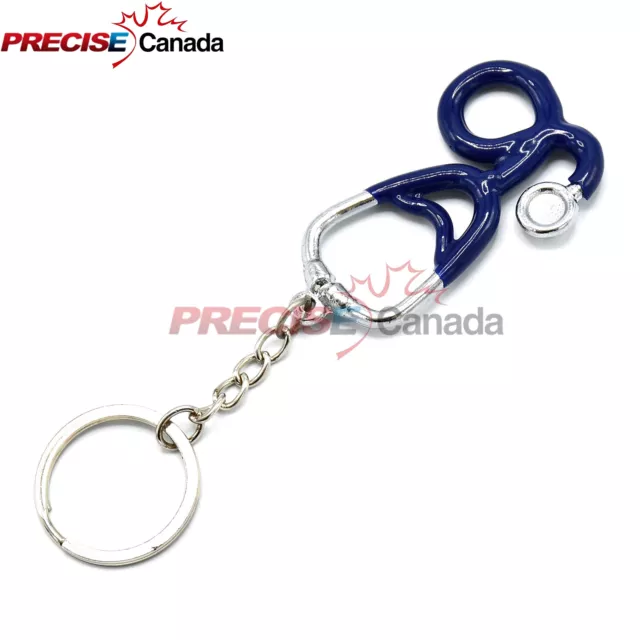 New Stethoscope Blue Color Key chain Surgical Medical Instruments 2