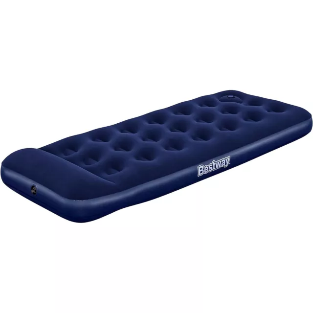 Bestway Luftbett Air Mattress Twin 191x99x46 cm Gästebett mit Fußumpe 67223