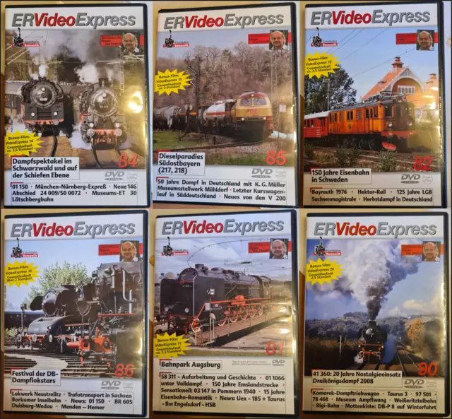 Eisenbahnromantik / Rio Grande / ER Video Express / DVD Varianten