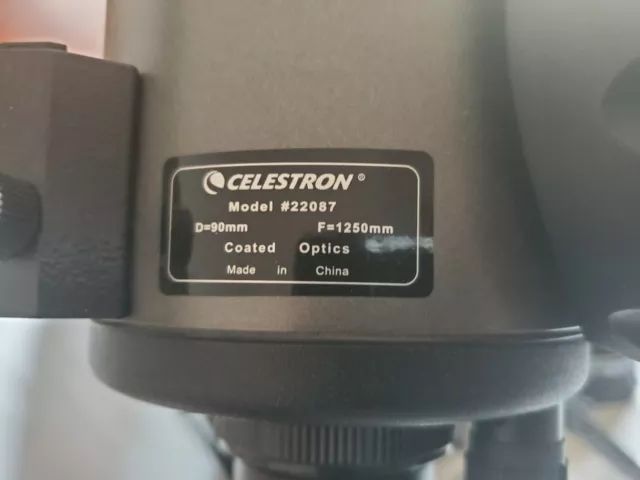 Celestron NexStar 90 Go SLT Telescopio, Acciaio, Tubo Ottico Maksutov -... 2