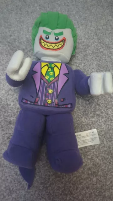 LEGO THE JOKER Batman DC Super Heroes Villains Minifigure Plush Soft Toy 14 18.00 PicClick UK