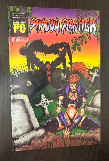 SHADOW SLASHER #5 (Pocket Change Comics 1995) -- Independent Horror -- VF