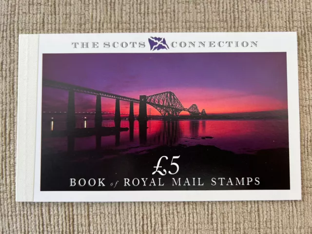 SG DX10 Scots Connection 1989 Prestige Booklet Elizabeth II Great Britain UK MNH