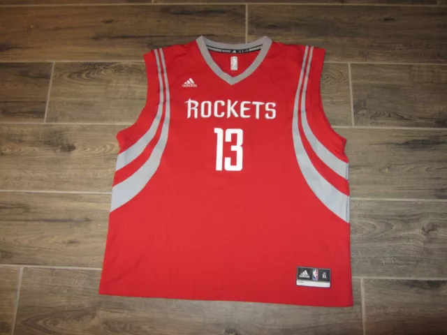 Houston Rockets James Harden #13 Adidas NBA Youth Red Jersey Size