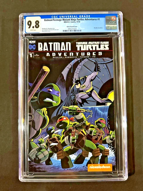 Batman/Teenage Mutant Ninja Turtles Adventures #1 CGC 9.8 (2016) - Variant Cover