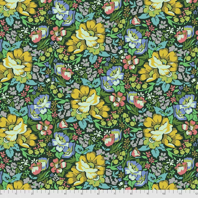 Anna Maria Horner Honor Roll PWAH083 Overachiever Forest Cotton Fabric By Yd