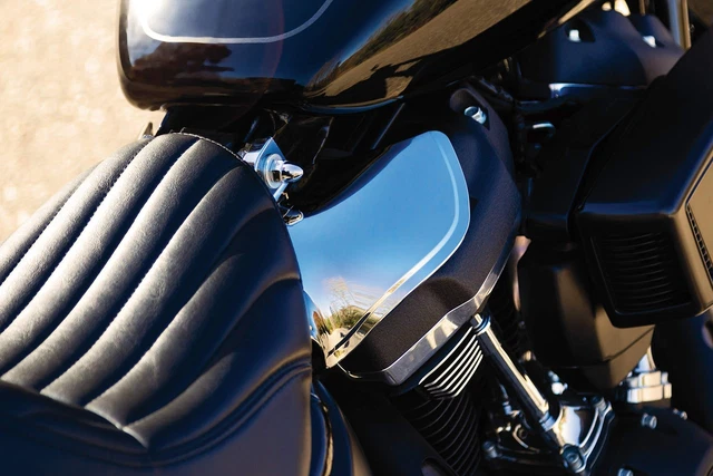 Kuryakyn 5789 Motorcycle Accessory: Heat Deflector Saddle Shields for 2018-19...