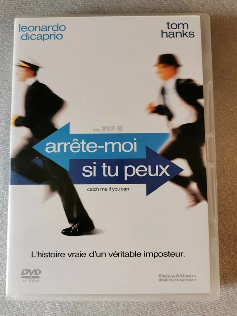 DVD : "Arrête moi si tu peux"  - Comédie avec Di caprio  Tom Hanks  / état Neuf
