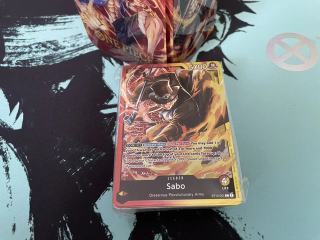 ONE PIECE TCG ST13 Ultra Deck The Three Brothers English No Promo Pack  25.95 - PicClick UK