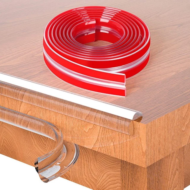 Transparent Strip Furniture Corner Protector Table Edge Guard Desk Bumper