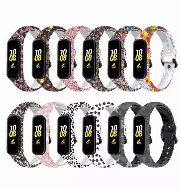 For Samsung Galaxy Fit 2 SM-R220 Silicone Rubber Strap Band Watch Replacement