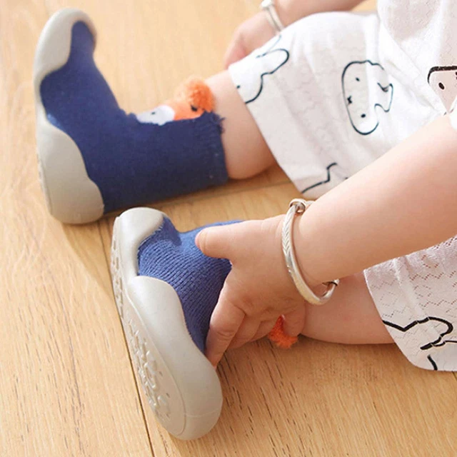 Pantofole antiscivolo bambini bambina ragazzi bambini calze scarpe di cotone inverno caldo 10