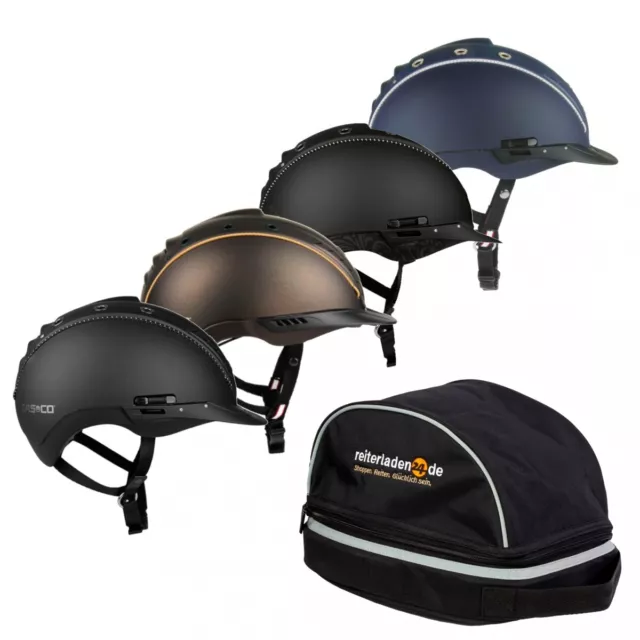 Reithelm MISTRALL-2 Casco verschiedene Farben inkl. Helmtasche Reiterladen24