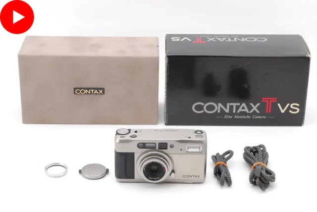 [Near MINT in Box] Contax TVS 35mm Point & Shoot 35mm Film Camera From JAPAN