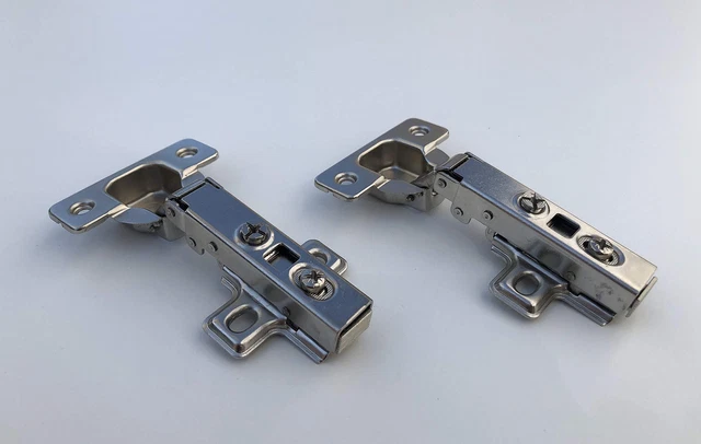 Set Di 2 Cerniere Soft-Close Per Mobile Besta - Chiusura Morbida Con Ammortizzatore - Foto 3