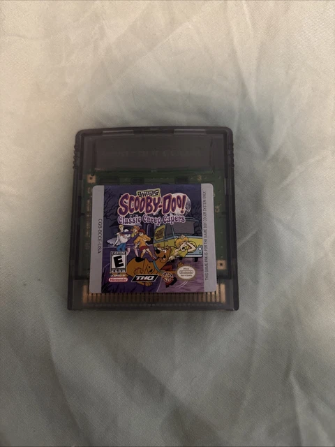 SCOOBY DOO CLASSIC Creep Capers (Nintendo Game Boy Color