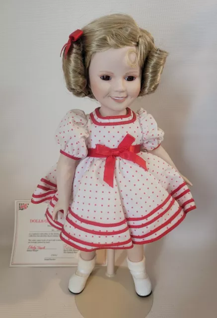 Danbury Mint's "Shirley Temple Dolls of the Silver Screen" Stand Up and Cheer