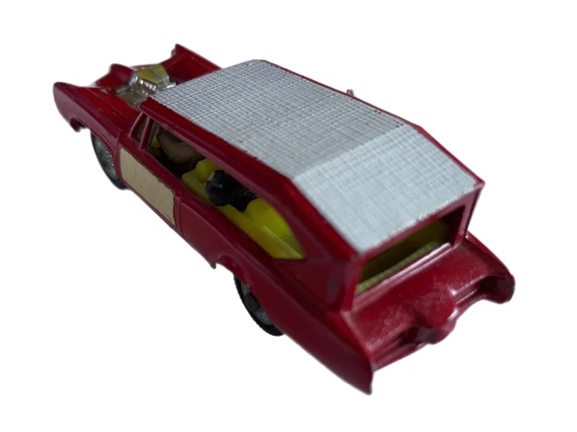 1960s Husky Monkees GTO Monkeemobile Diecast Car 1/64 4 Band figs Great Britain