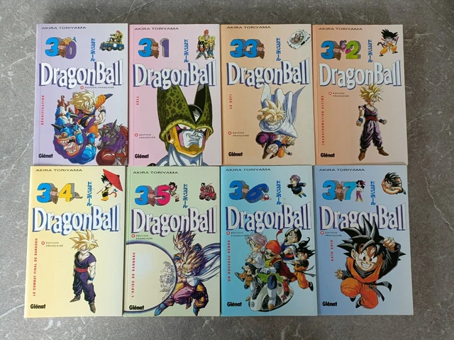LOT MANGA DRAGON Ball Pastel - DragonBall Akira Toriyama ( 8 livres
