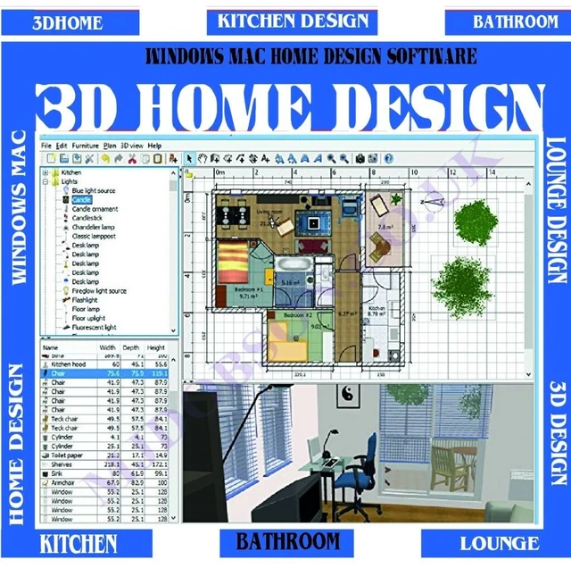 3D HOME DESIGN Suite Design - Floor Plans Layouts - Room Planner Design ...